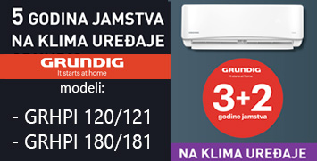 Grundig jamstvo 5 godina - PARTUM zaštita